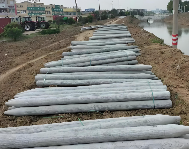 水泥仿木樁施工隊泓樺錦嘉 - 水泥樁打樁不合格怎么返工？